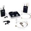 SAMSON Stage XPD2m Dual Presentation System (RXD2m + PXD1/LM7 + PXD1/DE5)