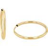 amor Gioielli per orecchie da Donna, creoles, 2,5 cm, oro, in confezione regalo
