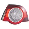 HELLA 2VA 009 246-141 Luce posteriore, LED, cristallino/rosso, Sezione esterna ECE, Dx