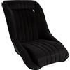 AUTO-STYLE Sedile Sportivo 'Classic' - Nero - Schienale Fisso - incl. Slitte