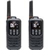 PNI Stazione radio portatile PNI PMR R80 PRO, set di 2 pezzi, 0,5 W, impermeabile IP67, con torcia a LED, pulsante SOS, VOX, USB-C