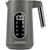G3 Ferrari G10205 Bollitore Tisaniere Tech, 1,7 Litri, 4 Programmi preimpostati, Display Touch Screen, Temperatura Regolabile, Base con rotazione 360°C, Tè Matcha, Tè Bianco, Tisane, Grigio
