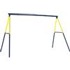 AIYAPLAY Struttura per Altalena da Giardino per Bambini 3-8 Anni in Acciaio, 4 Ganci, 260x160x178 cm, Blu | Aosom Italy