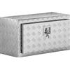 HOMCOM Cassetta degli Attrezzi Box Portautensili Alluminio 76x35.5x40.6cm Argento | Aosom Italy