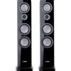 Canton Townus 90 nero (confezione da 2) - Diffusore a colonna, 150 W, Bass-reflex, 4 ohm