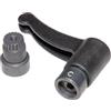 Caldwell 535-881 Leva Blocco bipiede Girevole, Nero, Taglia Unica