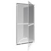 Windhager Expert 03240 - Zanzariera per porta a battente, zanzariera girevole, 100 x 210 cm, colore: Bianco