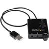 StarTech.com Scheda audio USB con audio digitale SPDIF e microfono stereo, Scheda audio esterna per laptop o PC, Uscita SPDIF (ICUSBAUDIO2D)