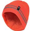 HEAT HOLDERS - Cappello da uomo ad alta visibilità riflettente invernale termico lavorato a maglia ad alta visibilità in arancione e giallo, Arancione ad alta visibilità, Taglia unica