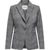 ONLY Onlbekka Life L/S Wool Look Blazer TLR, Melange Grigio Medio, 48