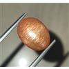 colori di gemme 4,46 Ct Naturale 4 Raggi Stella Dorata Pietra del Sole Ovale Cabochon Qualità...