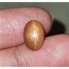 colori di gemme 3,91 Ct Naturale 4 Raggi Stella Dorata Pietra del Sole Ovale Cabochon Qualità...