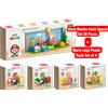 Nintendo My Mario Blocco di Legno Set Speciale 30 Pezzi + Mario Luigi Peach Yoshi Set ...
