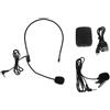 1 Set Wireless Headset Risvolto Clip sul microfono FM Mic per voce all'aperto