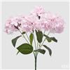 EDG Enzo De Gasperi Ortensia Bouquet x6 con Foglie H 50 Cm Pianta Artificiale Colore Rosa