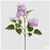 EDG Enzo De Gasperi Lillà Ramo con Foglie H 78 Cm Pianta Artificiale Colore Lilac