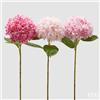 EDG Enzo De Gasperi Ortensia Ramo con Foglie Ass. H 65 Cm Pianta Artificiale Colore Rosa 1 Pz