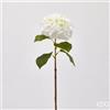 EDG Enzo De Gasperi Ortensia Ramo con Foglie H 70 Cm D 18 Cm Pianta Artificiale Colore Bianco