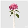 EDG Enzo De Gasperi Ortensia Ramo con Foglie H 70 Cm Pianta Artificiale Colore Rosa Antico