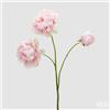 EDG Enzo De Gasperi Peonia Ramo x3 con H 67 Cm Pianta Artificiale Colore Rosa