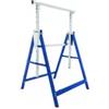 Cavalletto da lavoro easy system con portata massima 200 kg 68x58xh80/130 cm