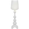 KARTELL Kabuki Indoor Lampada da Terra Piantana Bianco 50x166cm