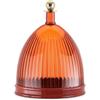 KARTELL Le Cupole Contenitore Centrotavola 24x30,5cm Ambra PMMA