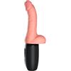 King Cock Plus Plus vibratore shock "6.5" con testicoli | Con funzione calore, 7 velo