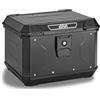Givi Bauletto Moto Monolock Givi ALP44B2 ALPINA Alluminio Nero