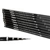 Flagtex Asta telescopica per bandiera con puntali in metallo per festival e campeggio (9 m)