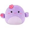 Squishmallows Adrienne the Purple Barrel Cactus originale, 19 cm, carino peluche da collezione, per bambini, peluche carino, adatto per ragazze e ragazzi dai 3 anni