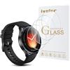 iVoler 4 Pezzi Pellicola Protettiva in Vetro Temperato per Xiaomi Watch 5 / Samsung Galaxy Watch 7/6 / 5/4 44mm / Garmin Fenix 8 PRO 51mm / Fenix 8 47mm AMOLED/Fenix 7X / Fenix 7X PRO 51mm