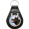 Gifshop UK Portachiavi In Pelle Boar's Head