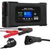 SolaMr 36V 18A/48V 13A Caricabatterie per Auto Caricabatterie Intelligente per