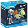 Playmobil Gadget - Playmobil: 71621 1969 Vespa 150 Sprint Veloce, Verde Chiaro - Playmobil