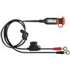 OptiMate Monitor O-128 12V - Monitor Stato Batteria e Sistema di Ricarica con Cavo Resistente alle intemperie, indicatore LED a 4 Livelli e connettore SAE