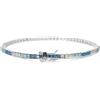 Mabina Gioielli - Bracciale Donna - Bracciale tennis con zirconi multicolor blu - 533883-16