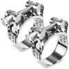 Fomiata 2 fascette stringitubo a T in acciaio inox 201, gamma di morsetti 44-47 mm, larghezza del cinturino 20 mm (44-47 mm, 2 pezzi)