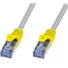ADJ Cavo adj networking lan schermato categoria 5e lunghezza 0.5 mt colore argento