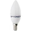 OPTONICA Temperatura colore Lampada 4500K Bianco Naturale, CONFEZIONE 1 *** Optonica lampadina a candela led attacco e14 c37 a led 8 watt