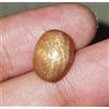 colori di gemme 4,86 Ct Naturale 4 Raggi Stella Dorata Pietra Solare Ovale Cabochon Qualità A...