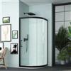 Forte Srl Box Doccia Semicircolare 90x90 Scorrevole H200 Trasparente Oxi Slide