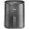Haier HAF5P 011 Friggitrice ad aria, SUPER-COMPATTA, I-Master Series 5, GRIGIO, capienza 5 litri, LAVABILE IN LAVASTOVIGLIE, Range di Temperatura 80°-200°, 1500 (W)