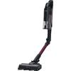 Hoover HF610HX 011 Scopa elettrica senza filo, senza sacco, tubo pieghevole, SVUOTAMENTO FACILE, Sensore del pavimento, SUPER-POTENTE 650 W, colore Magenta
