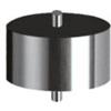 Adatto-M T116070 Supporto inox brillante per pannelli T116060-T116061-T116065 e T116066