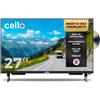 Cello C2725WSF Trav TV Smart Traveller da 27 pollici 12V con DVD 230V WebOS