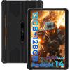 HOTWAV R8 2024 Rugged Tablet 10.1 pollici Android 14 Tablet PC Robusto 10800mAh