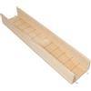 Neikafan Rampa per Gabbia Coniglio 60cm Ponte di Legno per Roditori Rampa