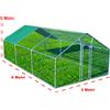 Gabbia per animali da esterno - Recinto per Polli 3 x 6m x 2m H - 18 mq - 95Kg