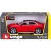 BBURAGO Audi RS 5 Coupe Scala 1:24, Replica Diecast con Portiere Apribili, Licenza Ufficiale Audi,Eta 3+
